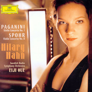 Hilary Hahn / Paganini, Spohr : Violin Concerto (미개봉/dg7173)