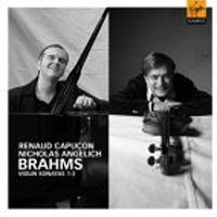 Renaud Capucon, Nicholas Angelich / Brahms : Violin Sonata1-3 (미개봉/vkcd0041)