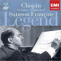 [중고] Samson Francois / Chopin : 14 Valses &amp; Sonata No.3 (CD+DVD/ekc2d0787)