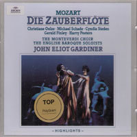 John Eliot Gardiner / Mozart :  Die Zauberfote (미개봉/dg3734)