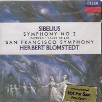 Herbert Blomstedt / Sibelius : Symphony No.2 (미개봉/홍보용/dd0969)