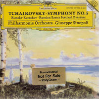[중고] Giuseppe Sinopoli / Tchaikovsky : Symphonie Nr.5 U.A. (홍보용/dg1365)