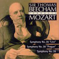Thomas Beecham / Mozart : Symphonies Nos.36 Linz , No.38 Prague &amp; 39 (수입/미개봉/smk87963)