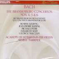 [중고] Neville Marriner / Bach : Brandenburg Concertos No4.5.6 (홍보용/dp0133)