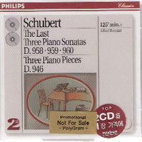 Alfred Brendel / Schubert : The Last Three Piano Sonatas (2CD/미개봉/홍보용/dp2725)