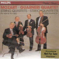 Guarneri Quartet / Mozart : String Quartet K.464 &amp; K.465 (미개봉/홍보용/dp0952)