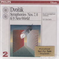 Colin Davis / Dvorak : The Last 3 Symphonies (2CD/미개봉/홍보용/dp2710)