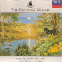 [중고] Georg Solti, Neville Marriner / The Essential Mozart (수입/4333232)