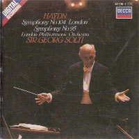 [중고] Georg Solti / Haydn : Symphonies Nos.104 &amp; 95 (수입/4173302)