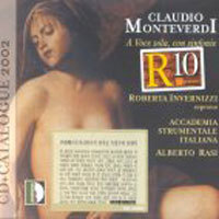 [중고] Alberto Rasi / Monteverdi : A Voce Sola Con Sinfonie (수입/str33562)