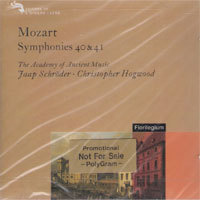 Jaap Schroder, Christopher Hogwood / Mozart : Symphonies 40 &amp; 41 (미개봉/홍보용/dd2984)
