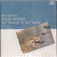[중고] Josef Suk, Jan Panenka / Beethoven : Violin Sonata No.9 &amp; 5 (수입/dc8050)