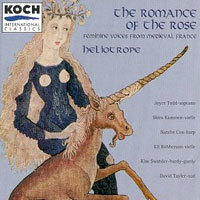 V.A. / The Romance Of The Rose - Feminine Voices From Medieval France (수입/미개봉/371032h1)