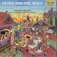 [중고] Andre Previn / Prokofiev : Peter &amp; the Wolf, Britten : Young Person&#039;s Guide (수입/cd80126)