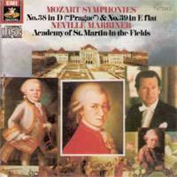[중고] Neville marriner / Mozart : Symphonies No.38 Prague &amp; No.39 (수입/cdc7473342)