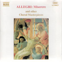 [중고] V.A. / Allegri : Miserere And Other Choral Masterpieces (수입/8550827)