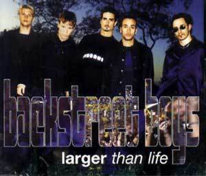 [중고] Backstreet Boys / Larger Than Life (Single/홍보용)
