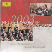 Nikolaus Harmomcourt / New Year&#039;s Concert 2003 (2CD/미개봉/dg5558)