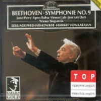 [중고] Herbert Von Karajan / Beethoven: Symphony No.9 (수입/4390062)