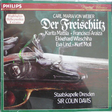 [중고] Colin Davis / Weber : Der Freischutz Highlights (수입/4384972)