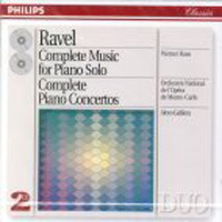 [중고] Werner Haas / Ravel : Music For Piano Solo, Piano Concerti (2CD/수입/4383532)