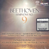 [중고] Donald Runnicles / Beethoven : Symphony No.9 &quot;Choral&quot; (SACD/수입/60603)