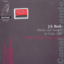 Rachel Podger / Bach : Partitas And Sonatas For Violin Solo (digipack/수입/미개봉/cg06010)