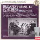 [중고] Franz Schubert / Quartets In D Minor-A Minor/ Budapest Quartet