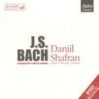 Daniil Shafran / Bach : Sonatas For Cello &amp; Piano (미개봉/하드케이스/amc2010)