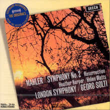 Georg Solti / Mahler : Symphony No.2 Resurrection (수입/미개봉/4758501)