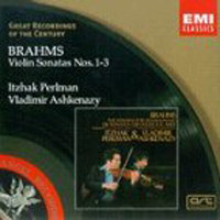 Itzhak Perlman, Vladimir Ashkenazy / Brahms : Violin Sonatas Nos 1-3 (수입/미개봉/724356694521)
