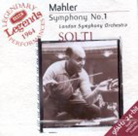Georg Solti / Mahler : Symphony No.1 (수입/미개봉/4586222)