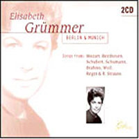[중고] Elisabeth Grummer / Berlin &amp; Munich 1948-1956 (2CD/수입/gl100554)