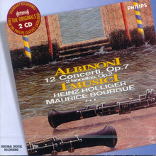 Heinz Holliger, Maurice Bourgue / Albinoni : Concerti Op.7 &amp; 2 Sonatas Op.2 (2CD/수입/미개봉/4757757)