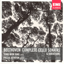 [중고] 양성원 / Beethoven : Complete Cello Sonatas (2CD/ekc2d0910)