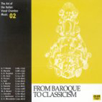 [중고] V.A. / From Baroque To Classicism - The Art Of The Italian Vocal Chamber Music 2 (digipack/kcca105)