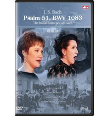 [DVD] Bach : Psalm51 BWV1083 The Italian Influence on Bach - 바흐 시편 51편 (미개봉/spd1966)