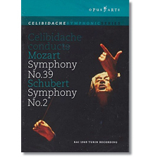 [DVD] Celibidache Conducts Mozart &amp; Schubert (수입/미개봉/oa0978)