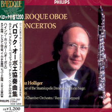 [중고] Heinz Holliger / Baroque Oboe Concertos (수입/uccp3507)
