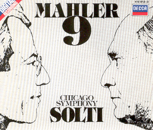 [중고] Georg Solti / Mahler : Symphony No.9 (2CD/수입/4100122)