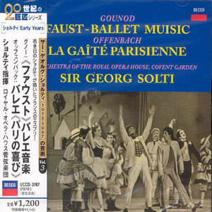 Georg Solti / Gounod : Faust-Ballet Music (일본수입/미개봉/uccd3787)