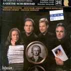 [중고] A Goethe Schubertiad / The Hyperion Schubert Edition : Lieder, Edition Vol.24 (수입/cdj33024)