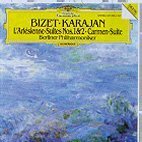 [중고] Herbert Von Karajan / Bizet : L&#039;Arlesienne Suiten Nr.1.2, Carmen-Suite(dg0189)