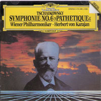 [중고] Herbert von Karajan / Tschaikowsky : Symphony No.6 Pathetique (dg0108)