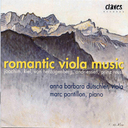 [중고] Anna Barbara Deutschler / Romantic Viola Music (수입/cd509905)