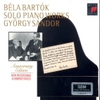 [중고] Gyorgy Sandor / Bartok : Solo Piano Works (4CD BOX SET/수입/sx4k68275)