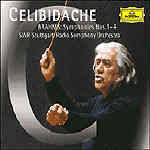 [중고] Sergiu Celibidache / Brahms : Symphonies Nos.1-4 (4CD BOX SET/수입/4596352)