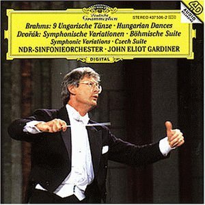 John Eliot Gardiner / Brahms : Hungarian Dances, Dvorak : Symphonic Variations (미개봉/dg1318)