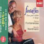 Patrice Fontanarosa, Marielle Nordmann / Fantasies - Duos for Violin and Harp (미개봉/ekcd0415)