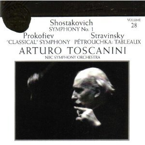 Toscanini / Shostakovich : Symphony No.1 Classical (수입/미개봉/홍보용/09026603232)